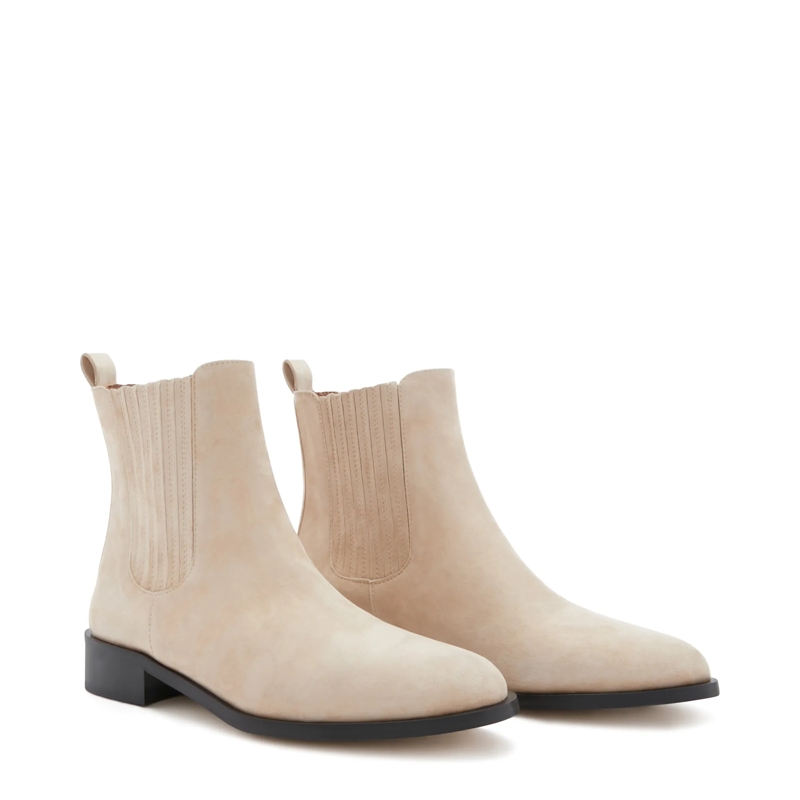 Isabel Bernard Bottes Chelsea Vendôme Chey Chelsea Boots Beige