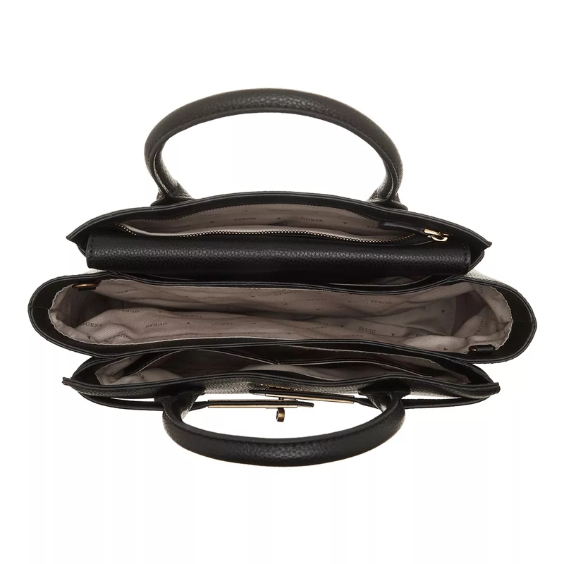 Guess Tote Enisa High Society Satchel Black(Image 6)