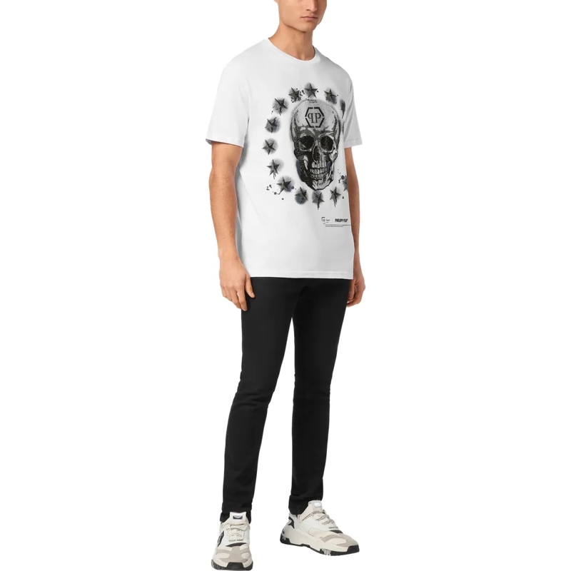 Philipp Plein T-Shirt T-Shirt Skull weiss(Image 4)