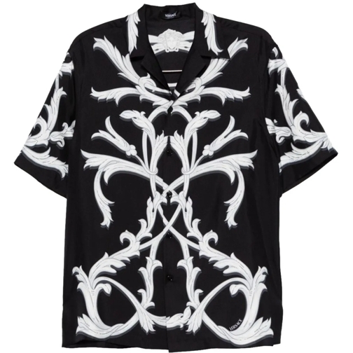 Versace Legere Oberteile Versace Shirts Black schwarz