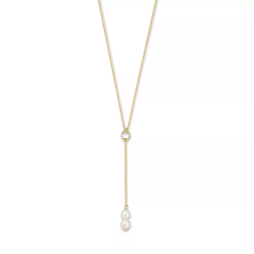 Isabel Bernard Belleville Luna 14 Karat Necklace With Freshwater  Gold Mittellange Halskette