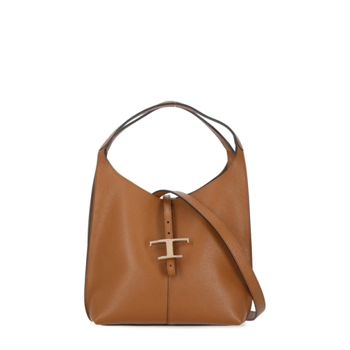 Tod's Fourre-tout Brown Leather Shoulder Bag Brown