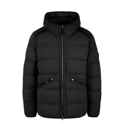 Stone Island Seamless Tunnel Nylon Down Black Dunjackor