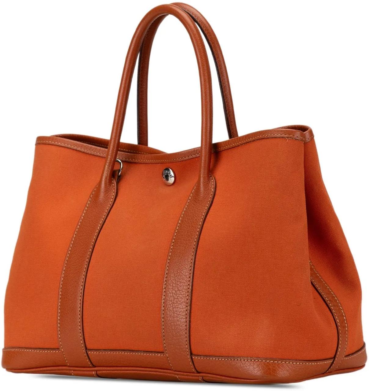 Thumbnail - Hermès Hobo Bags - Toile and Negonda Garden Party 30 - Gr. unisize - in Orange - für Damen