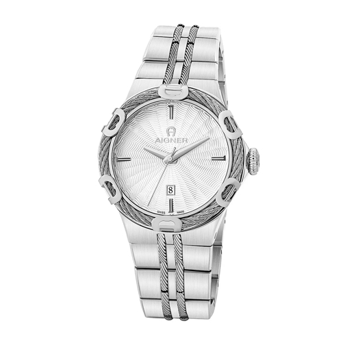 AIGNER PARMA Watch Silver Multifunktionsuhr