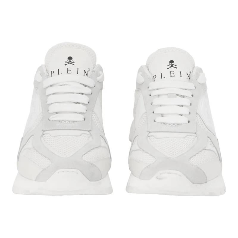 Philipp Plein Low-Top-Sneaker Mit diesen Predator-Sneakern in Lo-Top-Form aus ge weiss(Image 2)