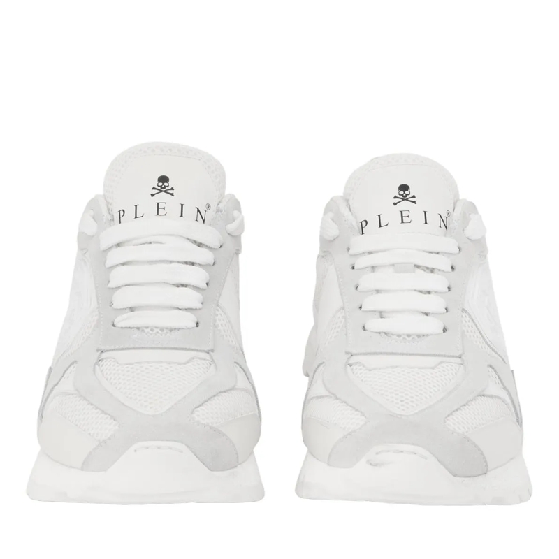 Philipp Plein Low-Top-Sneaker Mit diesen Predator-Sneakern in Lo-Top-Form aus ge weiss(Image 4)