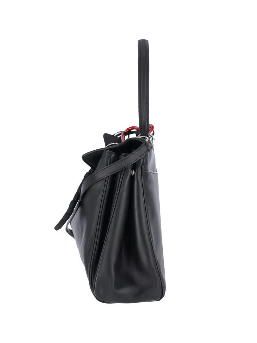 Balenciaga Hobo bags "Rodeo" Medium Charm Bag Black in zwart