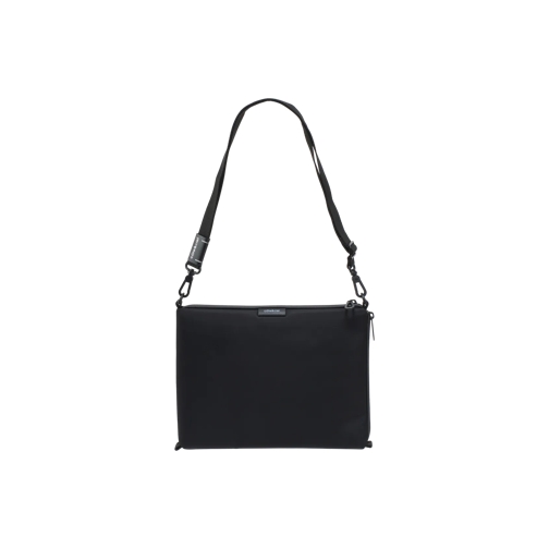 CÃ´te&Ciel Crossbodytas Inn M Sleek Black Sleek Nylon Umhängetasche black black