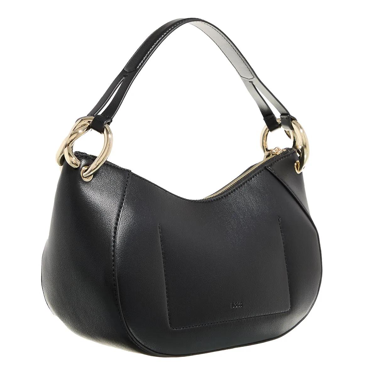 Boss Handtas met labeldetails model 'Bretzel'