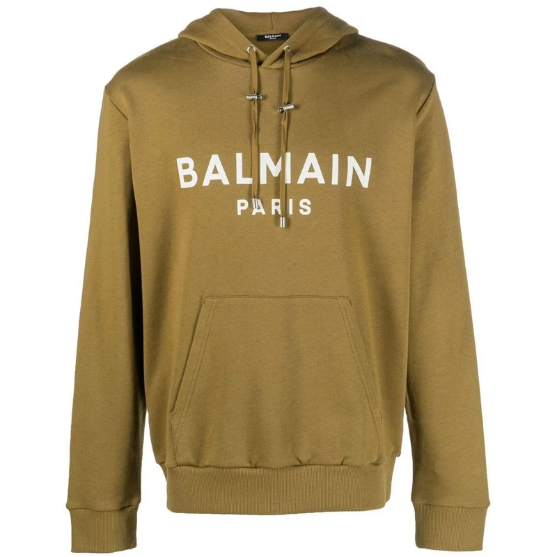 Balmain  Sweaters Khakiwhite weiß