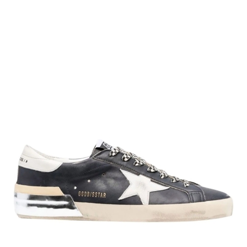 Golden Goose Low-Top Sneaker Super Star Leather Upper Nappa Sneakers Blue