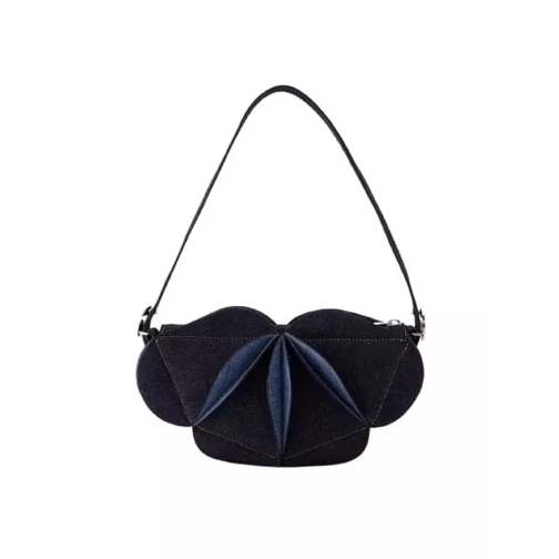 Coperni Origami Bag - Cotton - Blue Blue Schultertasche