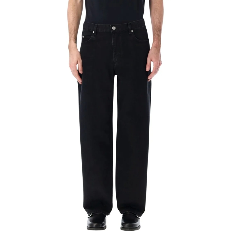 Isabel Marant Jeans Marant Jorje Wide Jeans Black