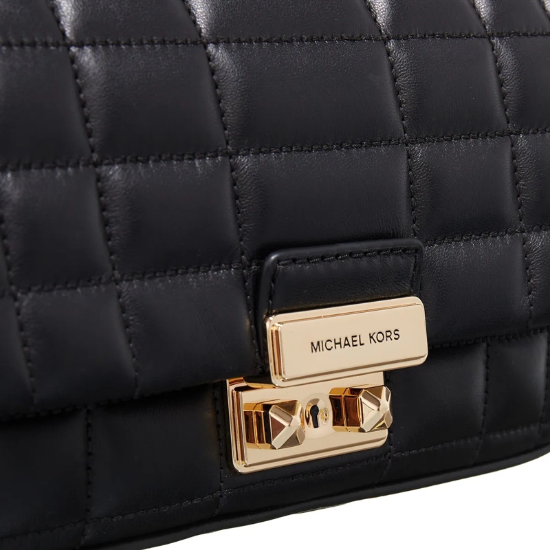 MICHAEL Michael Kors Crossbody Bag Sm Conv Chain Shldr Black(Image 5)