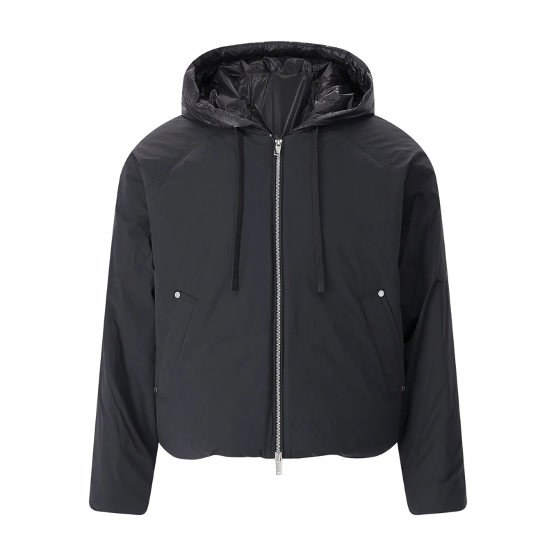 Moose Knuckles Übergangsjacke Jacke Tegan mit Logo schwarz