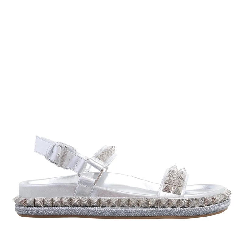 Christian Louboutin Sandalen Pyrabizz Sandal Silver(Image 11)