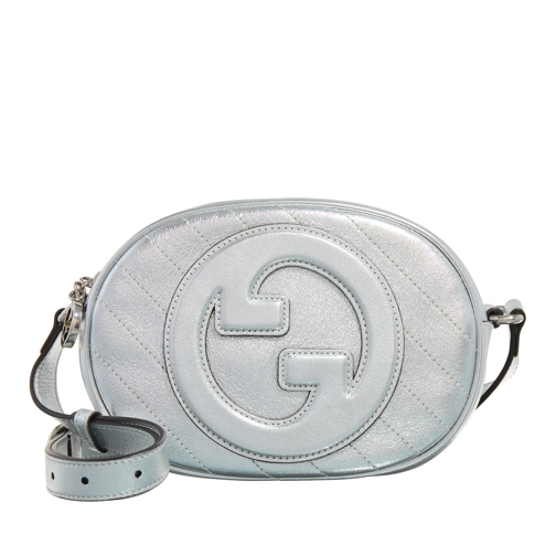 Gucci Crossbody Bag Blondie Mini Shoulder Bag Silver