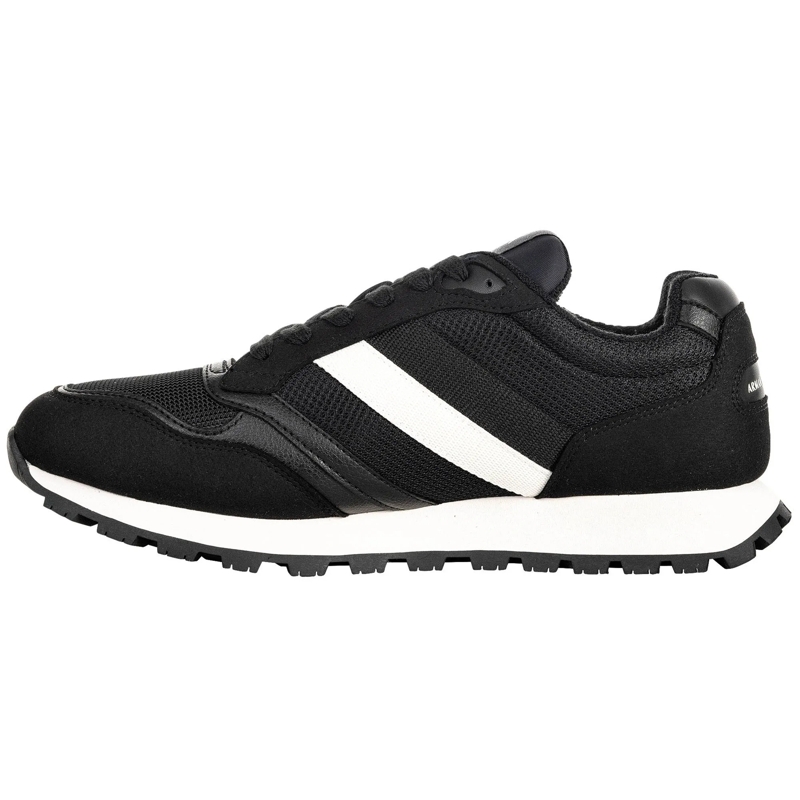 Armani Exchange Low-Top-Sneaker SNEAKER DROP MICROSUEDE 1er Pack schwarz(Image 8)