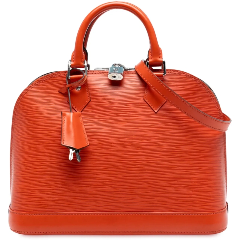 Louis Vuitton Schultertasche Epi Alma PM orange