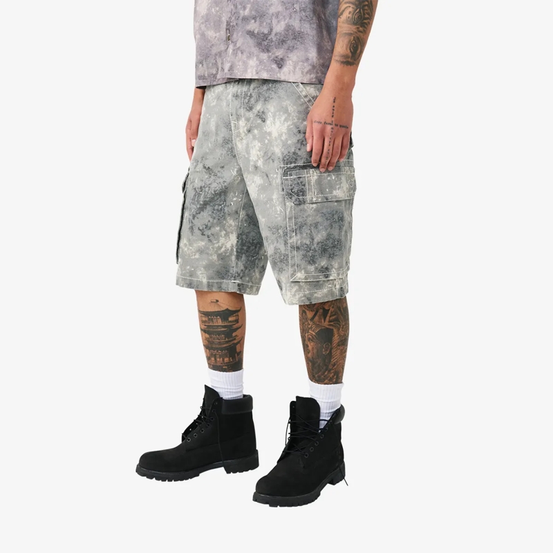 True Religion Shorts - Ulta Bagga Cargo Shorts- Lässige Passform- All bunt(Image 3)