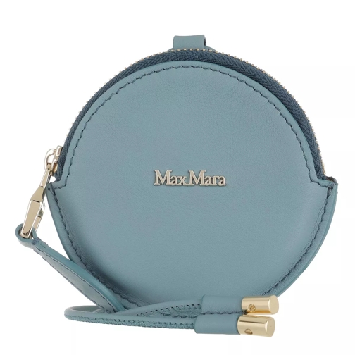 Max Mara Destino Small Accessories Light Blue Coin Wallet