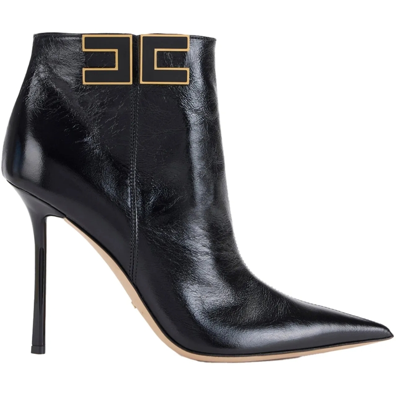 Elisabetta Franchi Bottes Boots Black schwarz