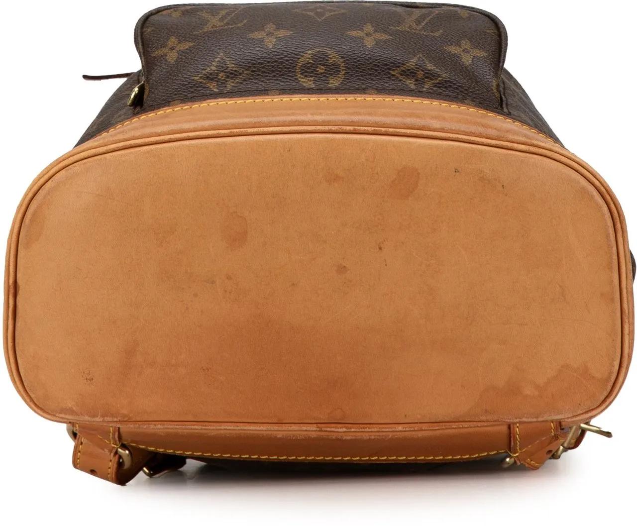 Louis Vuitton Hobo bags Monogram Montsouris MM in bruin