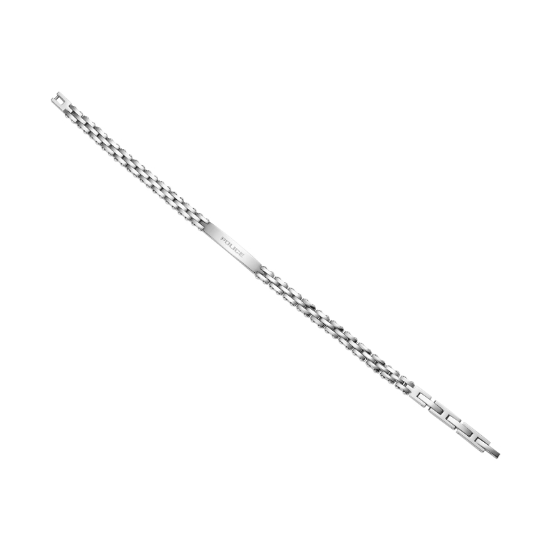 Police Armband Armband Brick- Herrenarmband- Farbe: silber- G silber(Image 2)