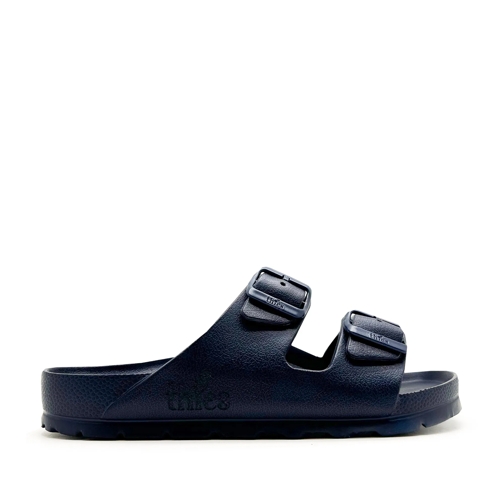 thies Sandaal thies 1856 ® Ecofoam Sandal vegan midnight blue mehrfarbig