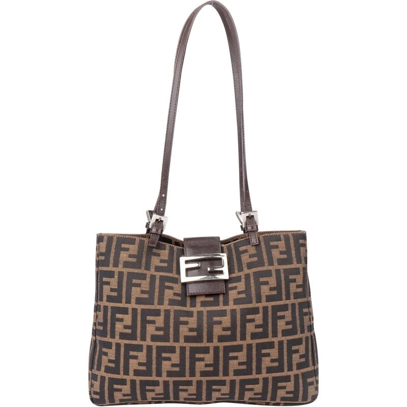 Fendi Schultertasche Fendi FF Monogram Baguette Shoulder Bag mehrfarbig