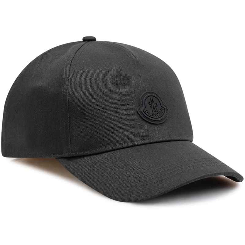 Moncler Mütze Cappello Baseball con Visiera Curva schwarz(Image 2)