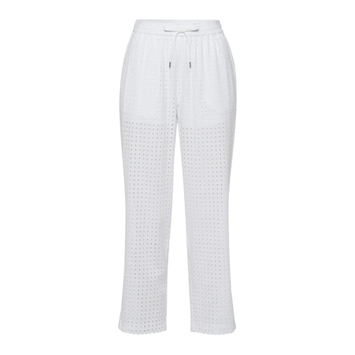 Marc Aurel Anzugshosen Hose weiss