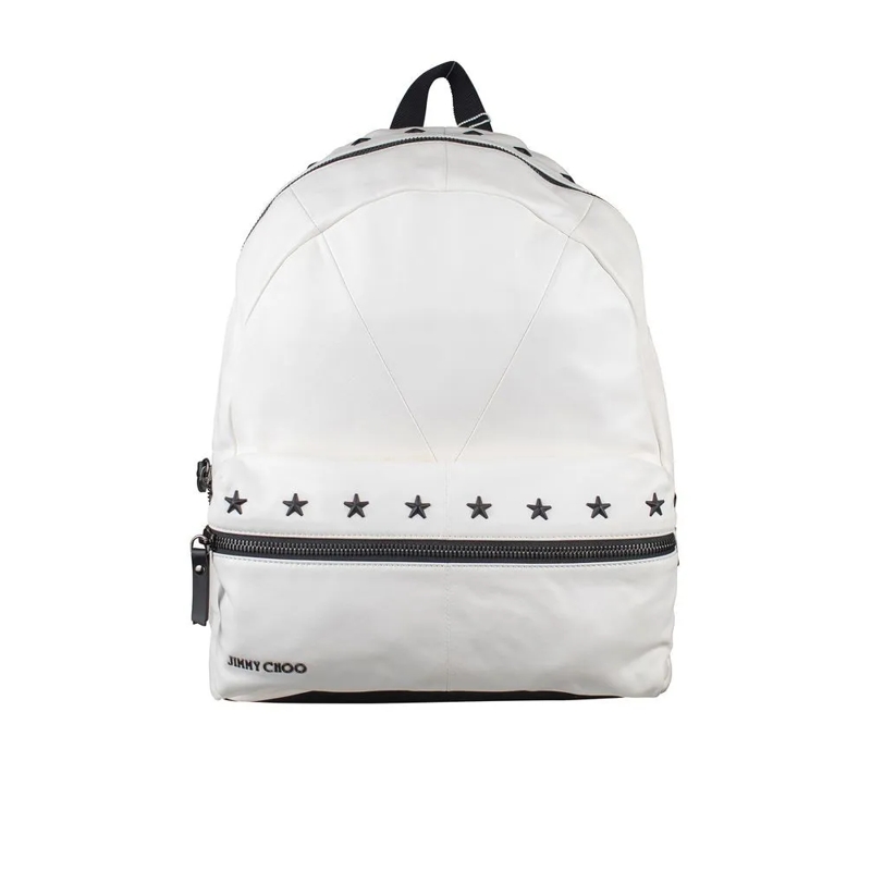 Jimmy Choo Rugzak Wilmer Backpack White