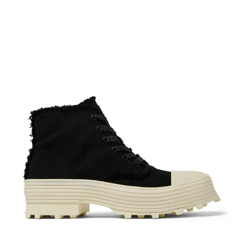 Camperlab Stiefel Stiefeletten Traktori schwarz