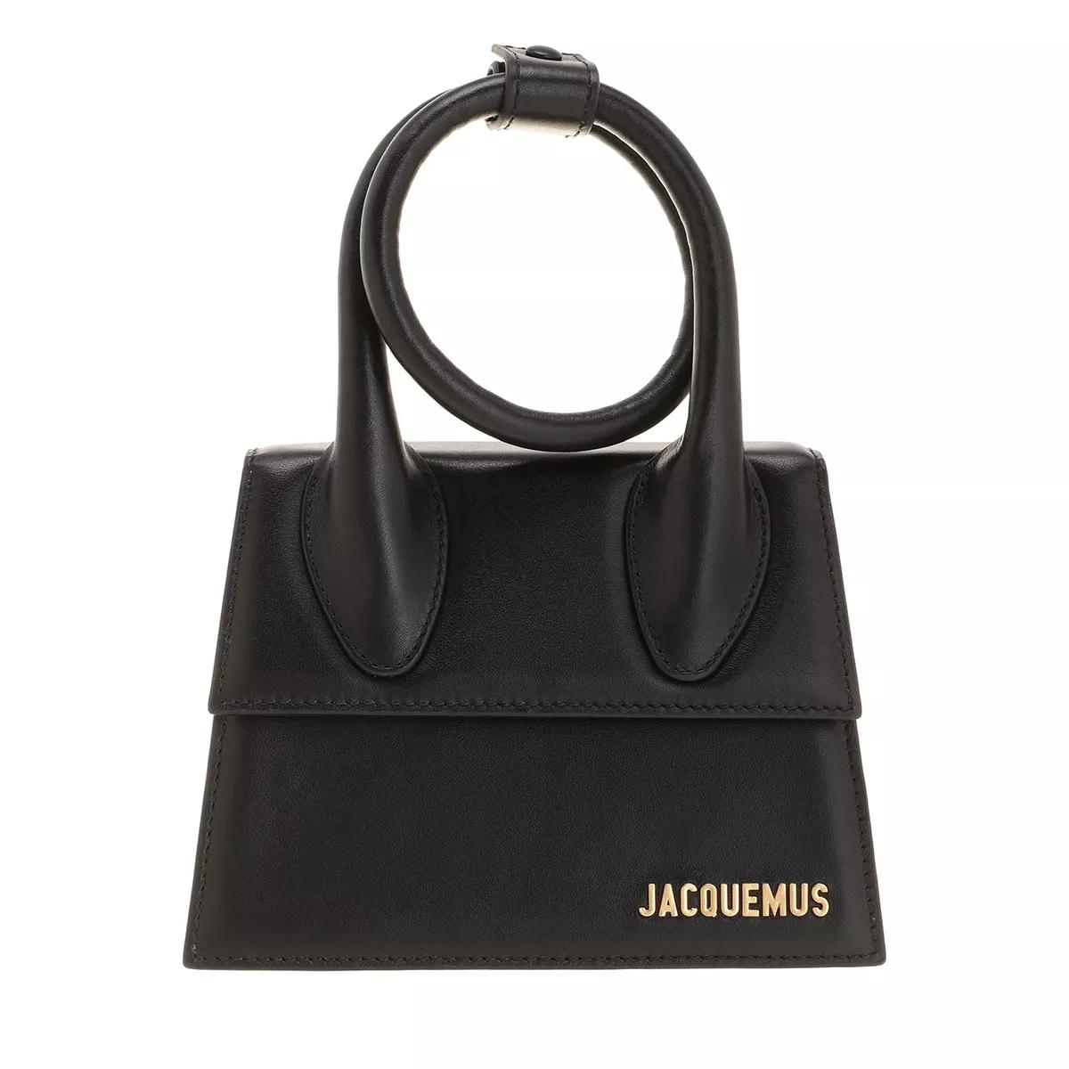 Jacquemus Satchel Bag - Le Chiquito Noeud Handle Bag - Gr. unisize - in Schwarz - für Damen