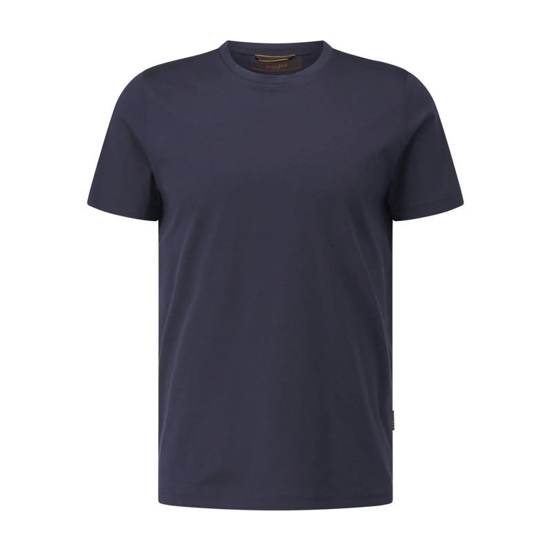Moorer  T-Shirt Mike aus Baumwolle Navy