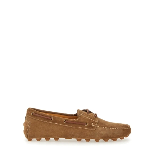 Tod's Loafer Brown Calfskin Leather Loafers Brown