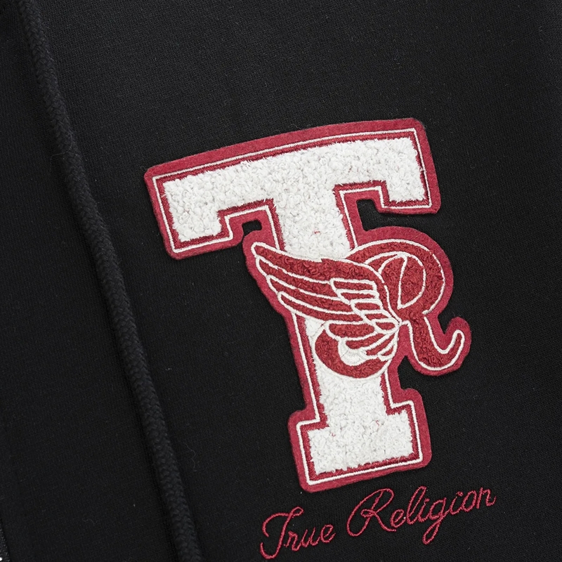 True Religion  Zip-Hoodie WORLD TOUR CHAMPS schwarz(Image 5)
