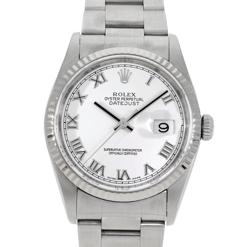 Rolex Automatisch Horloge Datejust Weiß