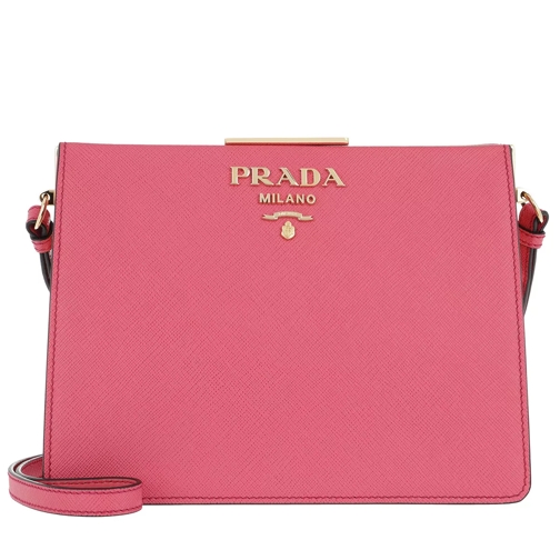 Prada Light Frame Crossbody Bag Pink Sac à bandoulière