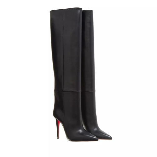 Christian Louboutin Astrilarge Boots Calf Leather Black/Red Stövlar