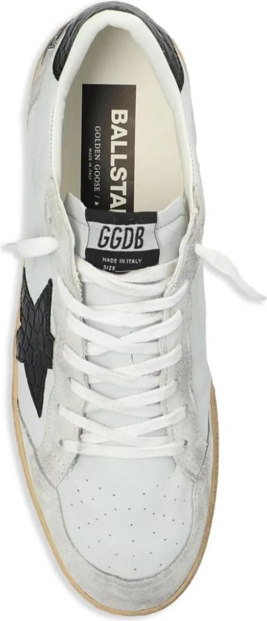 Black golden goose trainers online