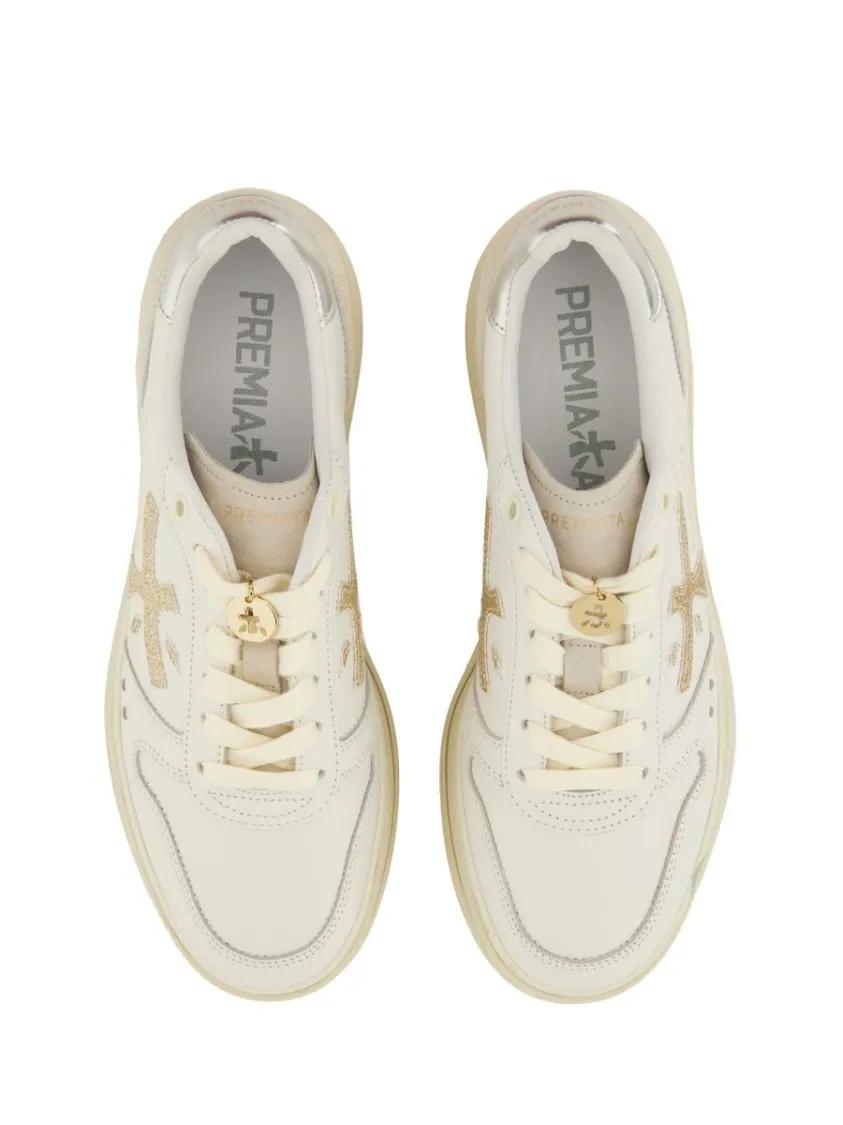 Thumbnail - Premiata Low-Top Sneaker - Micol Sneaker - Gr. 37 (EU) - in Weiß - für Damen