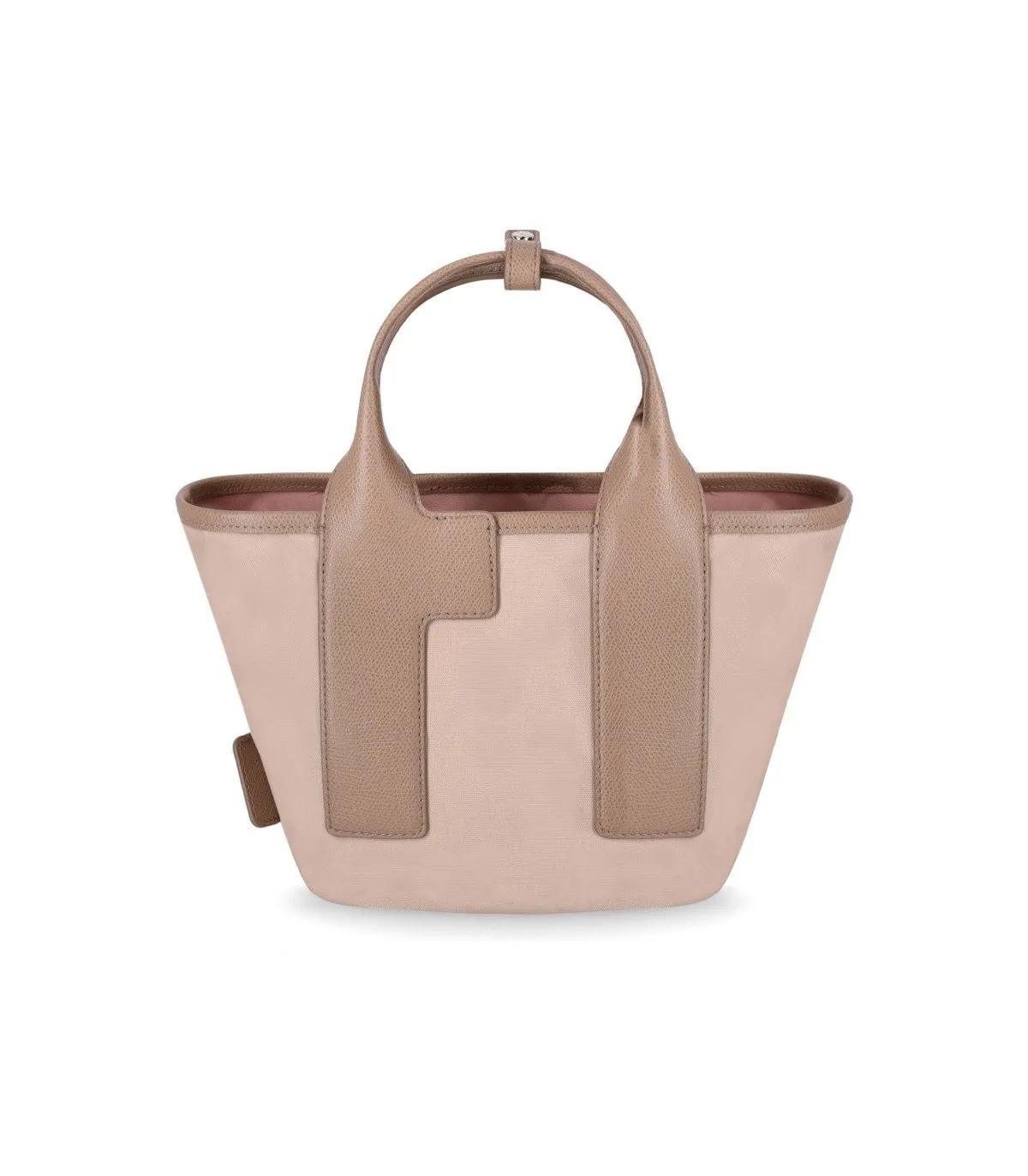 Furla Tote - FURLA PIUMA S COLORBLOCK BALLERINA HANDTASCHE - Gr. unisize - in Beige - für Damen