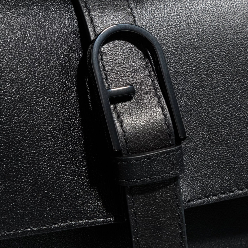 Furla Satchel Furla Flow Mini Top Handle Nero (Image 5)