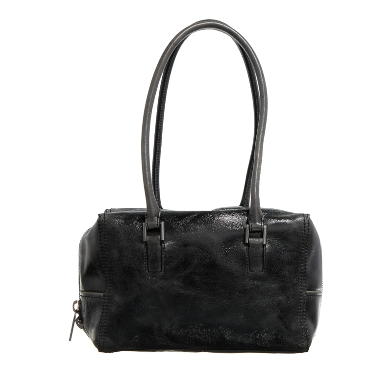 Liebeskind Berlin Sac de bowling Kayla Archive Lack Distressed Satchel Bag S Dark Stone