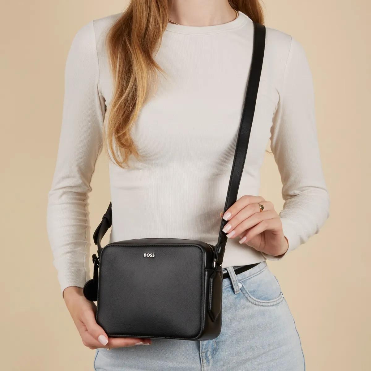 Hugo Crossbody Bags - Hugo Boss Liriel Schwarz Umhängetasche 50523273-00 - Gr. unisize - in Schwarz - für Damen