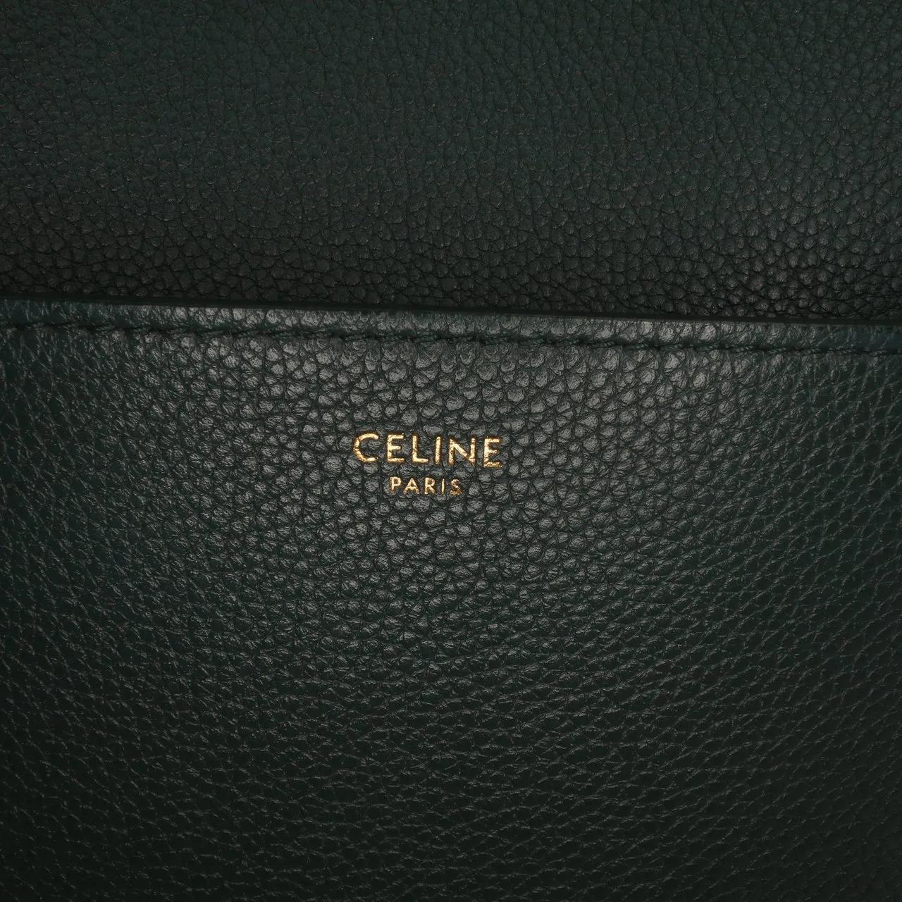 Thumbnail - Celine Hobo Bags - 2020 Medium Leather Seau Sangle Bucket - Gr. unisize - in Grün - für Damen