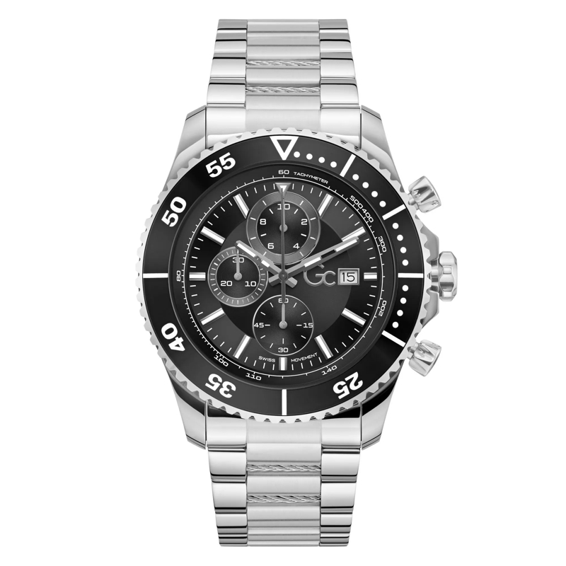 GC Chronograph Quarz-Chronographenuhr Gc Speedracer silber